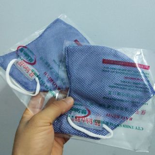 X 2cái: khẩu trang kháng khuẩn than Hoạt Tính- Bảo Long