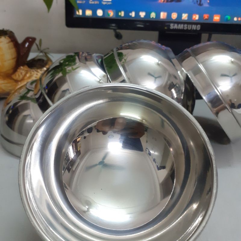 [CHÍNH HÃNG] Bộ bát inox cách nhiệt 2 lớp 304 cao cấp Vietcook đủ size 11, 12, 13, 14, 15, 16, 17, 18 cm