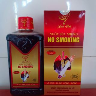 Súc miệng cai thuốc NO SMOKING XUÂN VINH
