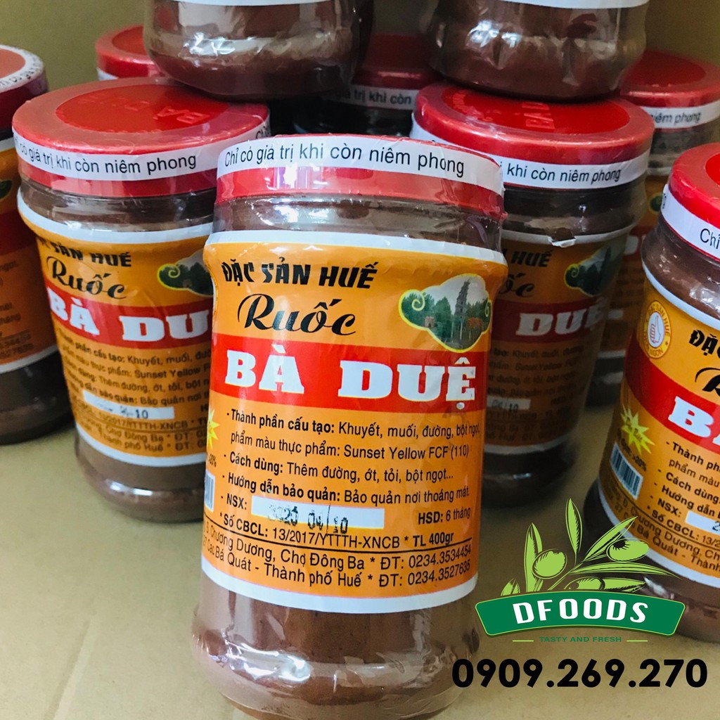 Mắm Ruốc Huế Bà Duệ 400g chính gốc