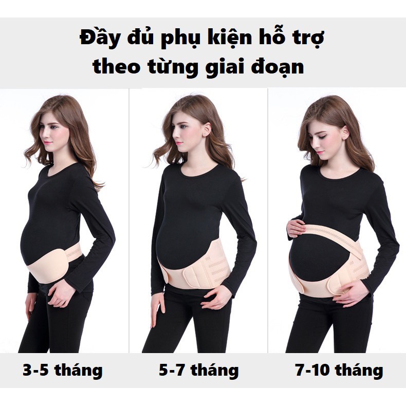 Đai đỡ bụng dành cho mẹ bầu - Phù hợp với các thời kỳ mang thai
