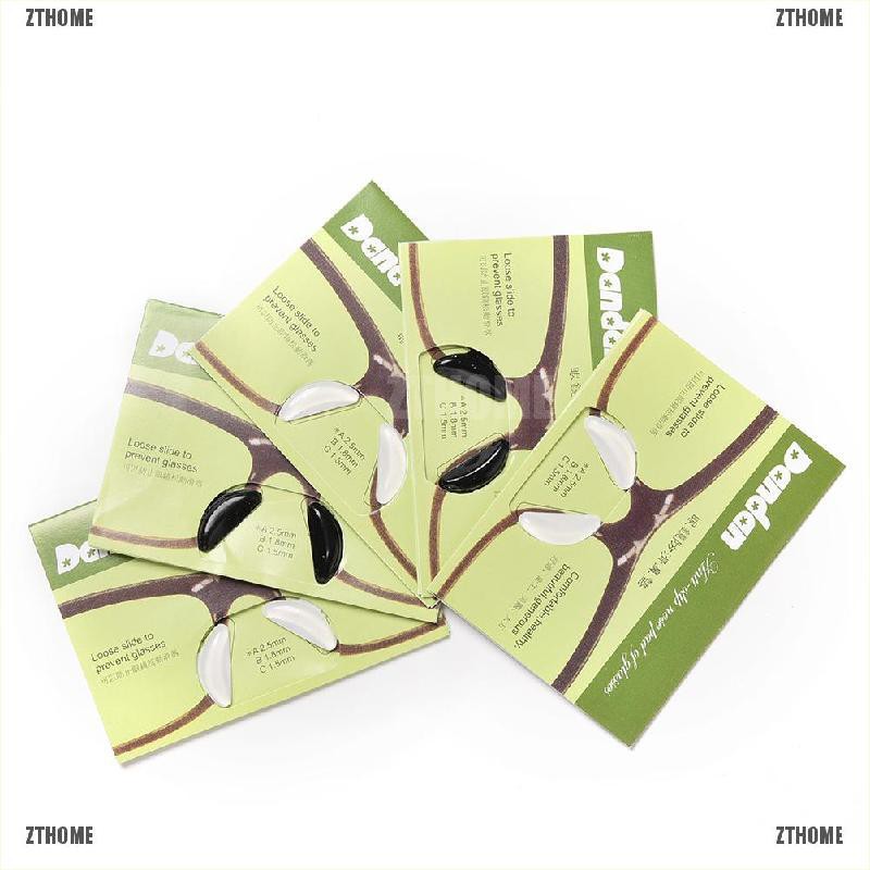 Set 5 Cặp Đệm Mũi Bằng Silicon Chống Trượt Cho Mắt Kính