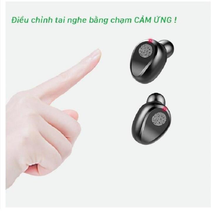 Tai Nghe Bluetooth Amoi F9 Pro Max 2020| Bản QUỐC TẾ | Nút cảm ứng | Bluetooth 5.0 | Pin 2000Mah | Sạc dự phòng -DC4132