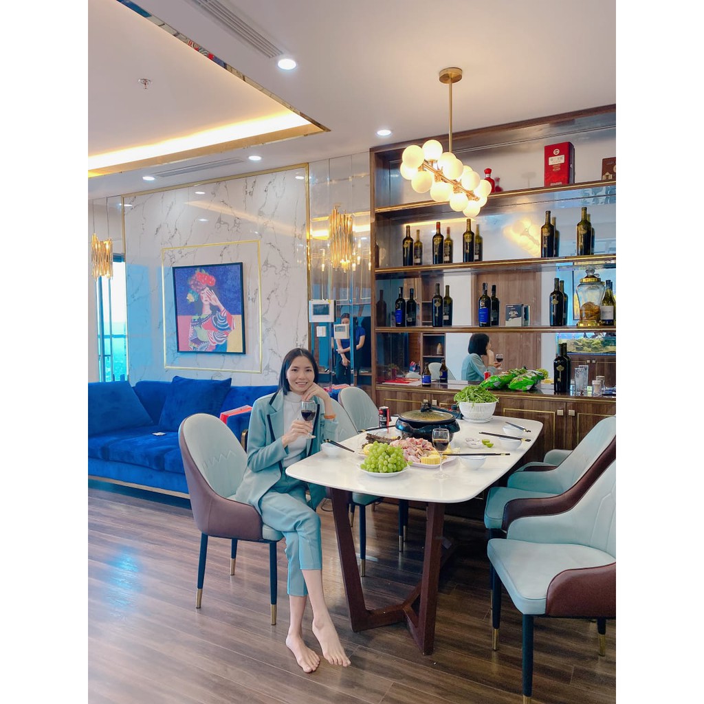 Bộ vest dài tay. Set vest nữ công sở áo dài tay, quần dáng baggy thanh lịch có túi thật 2 bên áo | BigBuy360 - bigbuy360.vn