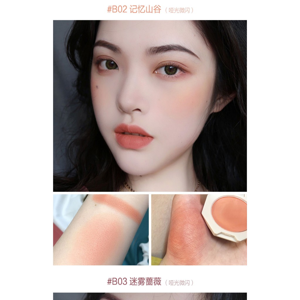 Phấn má hồng đơn sắc độ bóng cao trang điểm tự nhiên | BigBuy360 - bigbuy360.vn