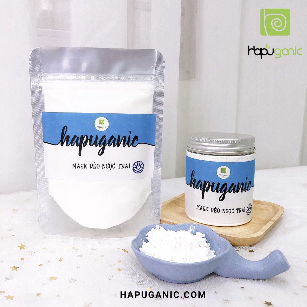 Mặt Nạ Dẻo Hapu Organic chuyên dùng trong Spa uy tín trắng da, cấp ẩm (Đủ các size)