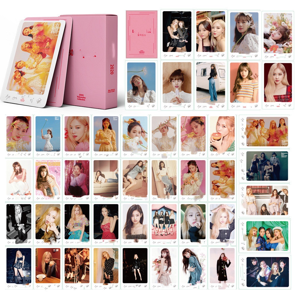 Lomo Card Thẻ Hình Ảnh Poster HD Photocard 54 Cái/bộ Nhật Ký Mùa Hạ Photocard