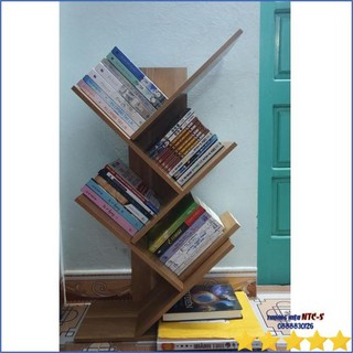 KỆ SÁCH XƯƠNG CÁ 5 TẦNG