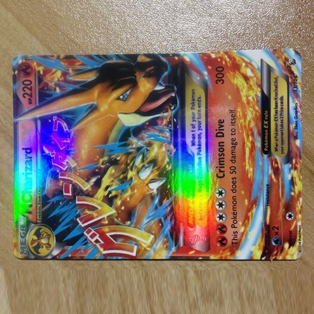 Bộ 18 Thẻ Bài Pokemon MEGA Flash 2019 200
