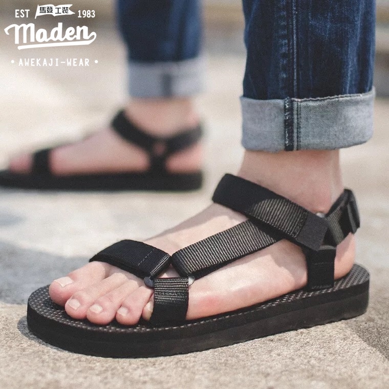 Giày sandal MADEN thiết kế đơn giản thời trang Âu Mỹ mùa hè dành cho nam