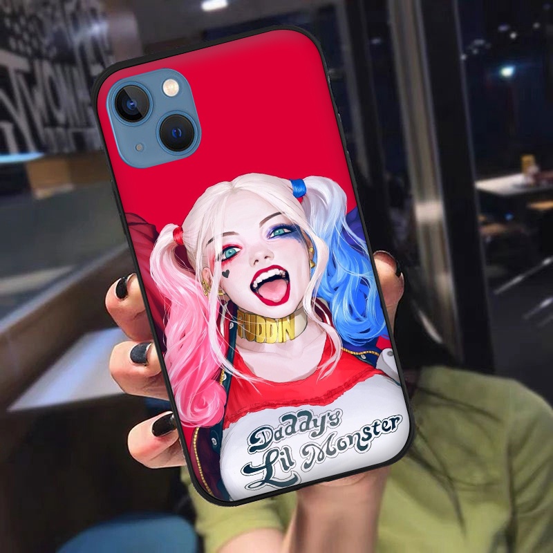 Ốp Điện Thoại Mềm In Hình Harley Quinn Cho iPhone 11 11 Pro 11 Pro Max 12 12 Mini 12 Pro Max