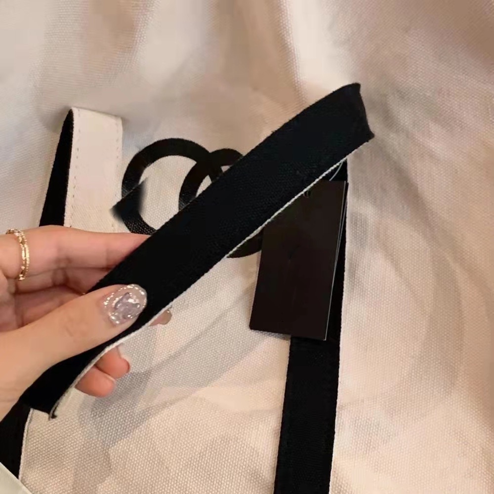 Túi Tote Vải Canvas In Logo Cầm Tay Cá Tính