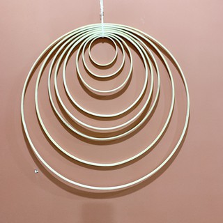 Vòng mây tre làm macrame, dreamcatcher (Size 10cm tới 60cm )
