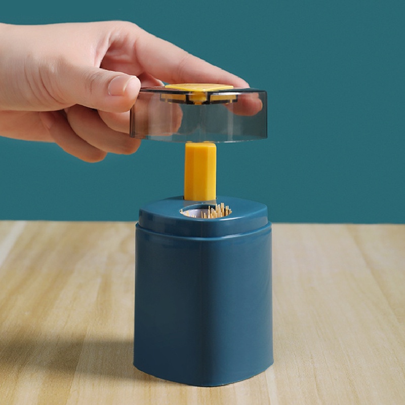 Hộp đựng tăm xỉa răng mini chống bụi có thể tháo rời trang trí nhà cửa/văn phòng