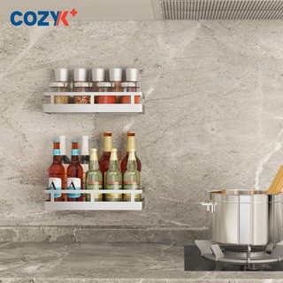 KỆ GIA VỊ NHÀ BẾP CÔNG NGHỆ MỚI DÁN TƯỜNG INOX 304 KHÔNG GỈ