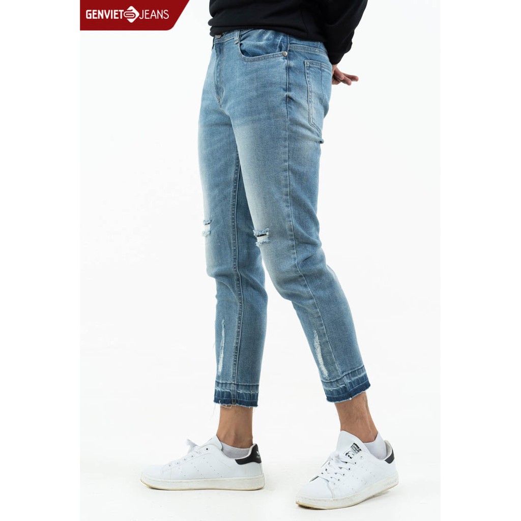  Quần dài jeans nam X1106J720 GENVIET | BigBuy360 - bigbuy360.vn