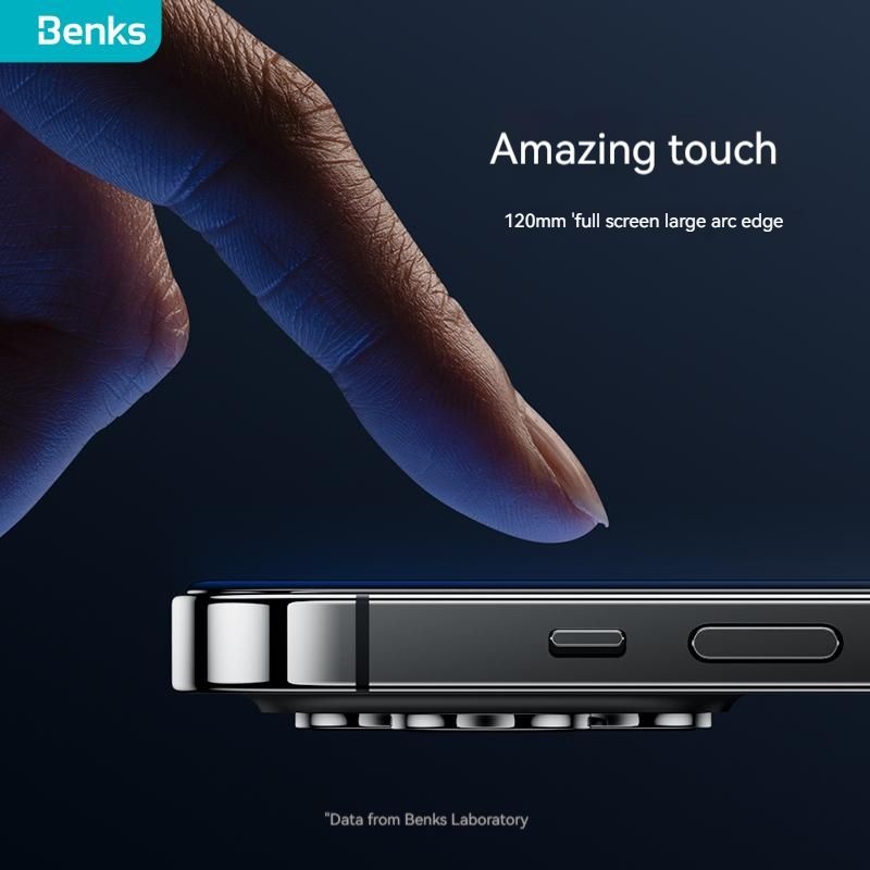 Benks Kính Cường Lực Bảo Vệ Màn Hình Chống Trầy Cho iphone 15 14 plus 13 pro max