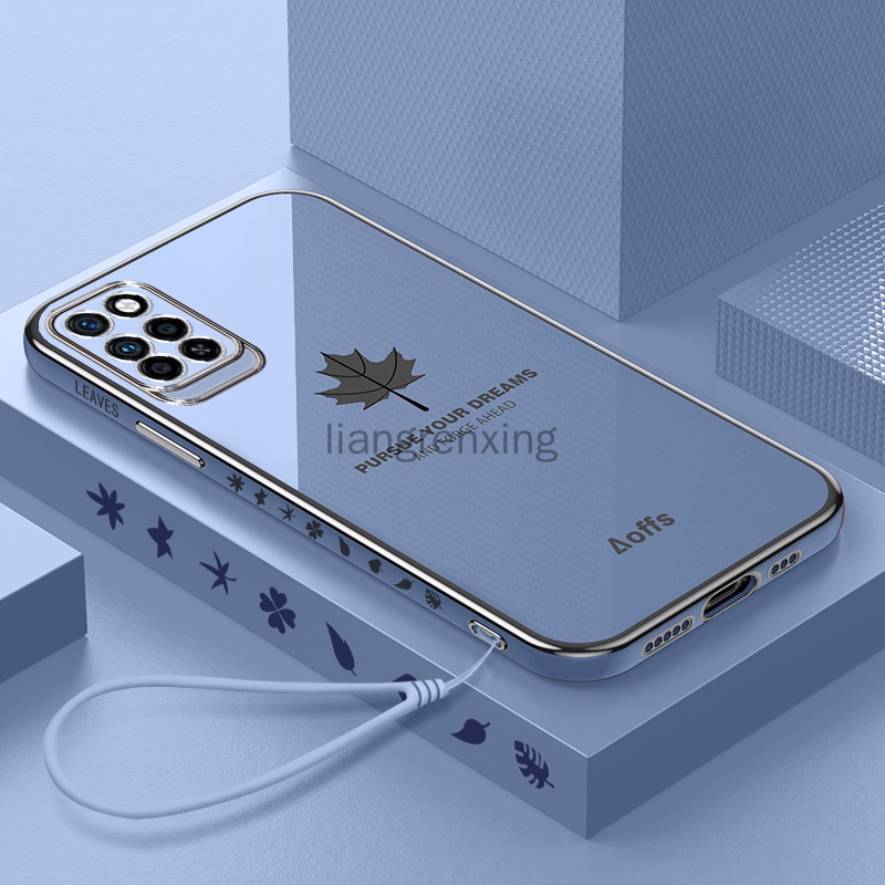 Ốp lưng infinix note 10 pro infinix note 10 Ốp Điện Thoại silica gel Chống Sốc Mạ Điện Góc Phải Cho infinix note 10 pro infinix note 10
