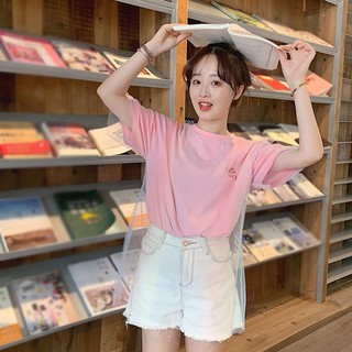 Áo Thun Phối Lưới Thời Trang Dành Cho Nữ
