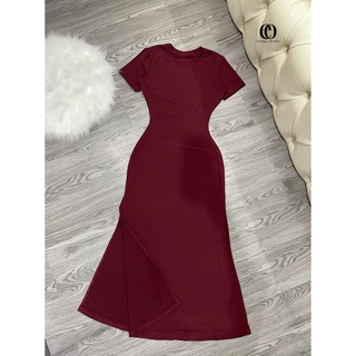Váy body ôm đuôi cá thun cotton lạnh EDNAOOTD