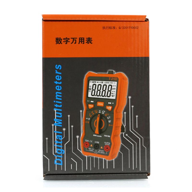 Vạn Năng Kế Kỹ Thuật Số Tự Động stay T21E NCV Đa Chức Năng Cho Vôn Kế DC RMS Diode HZ Te