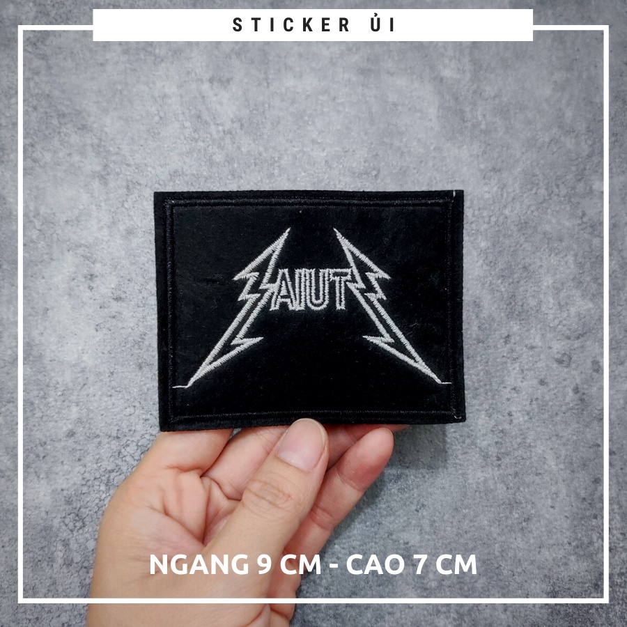 Sticker vải thêu cao cấp - CÓ SẴN KEO ỦI,Patch ủi dùng làm miếng vá Quần Áo,áo phao,BALO,quần jogger, đồ jeans, giày dép