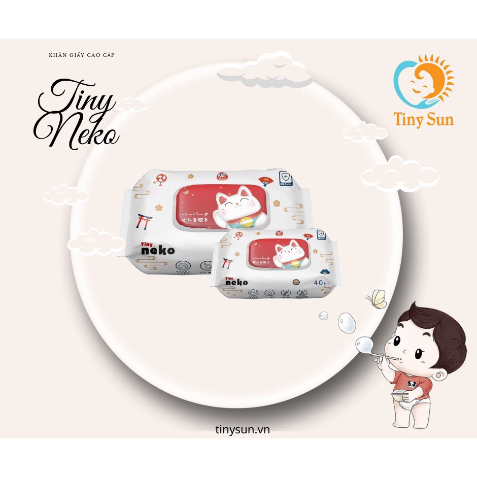 KHĂN ƯỚT NEKO 40/100 tờ