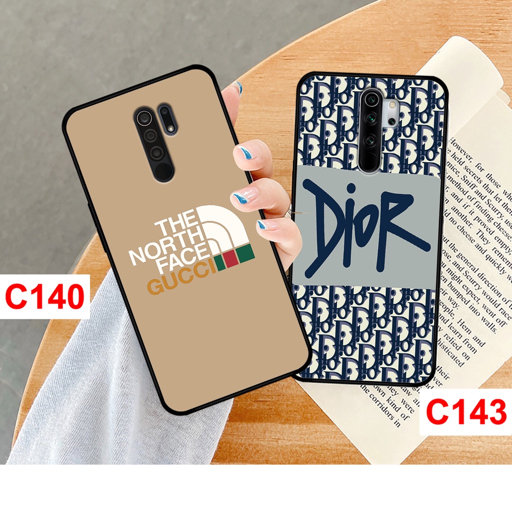 Ốp Redmi 9 - Redmi Note 8 Pro in hình thương hiệu thời trang thể thao. ốp lưng Xiaomi Redmi chất lượng.