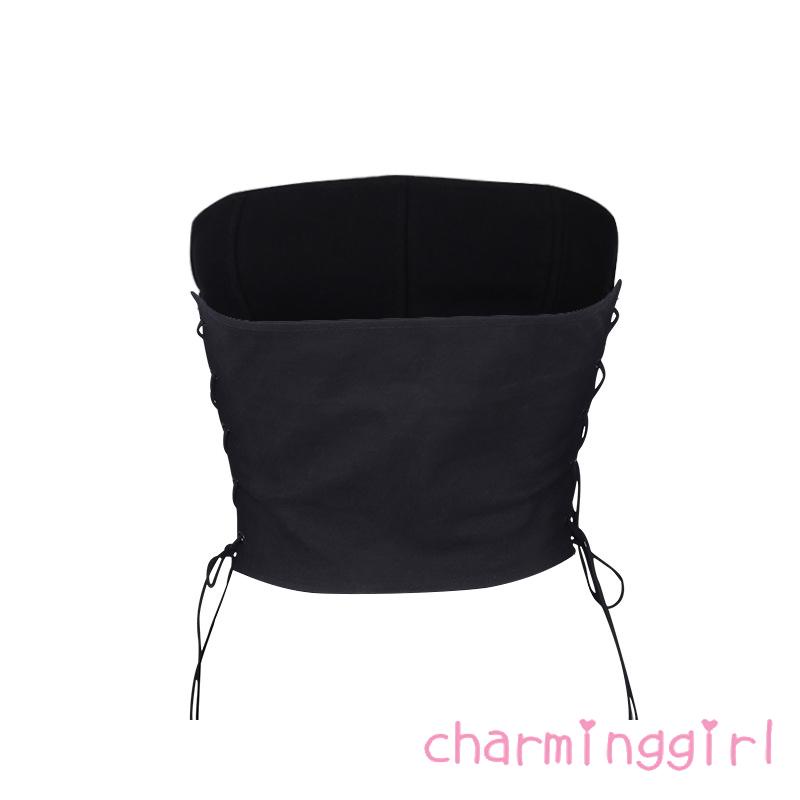 Áo Không Tay Hở Lưng Màu Trơn Thời Trang Nữ Quyến Rũ