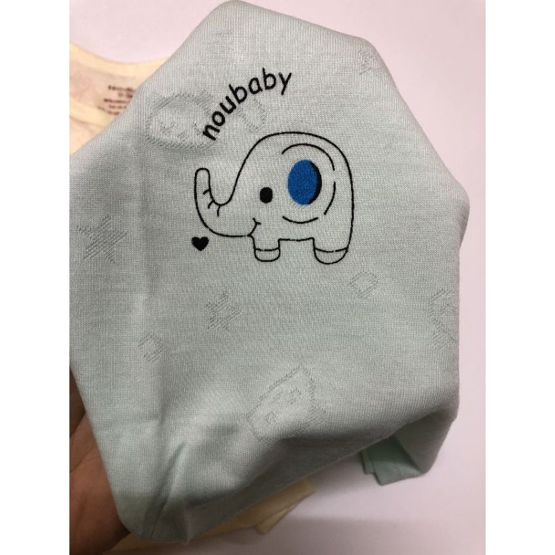 (Hàng cao cấp) Bộ Noubaby cộc thông hơi thun lạnh vân chìm