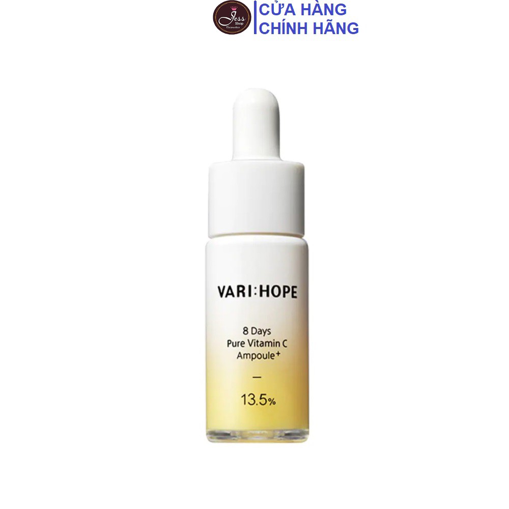 Tinh Chất Varihope 8 Day Pure Vitamin C Ampoule Plus 15g