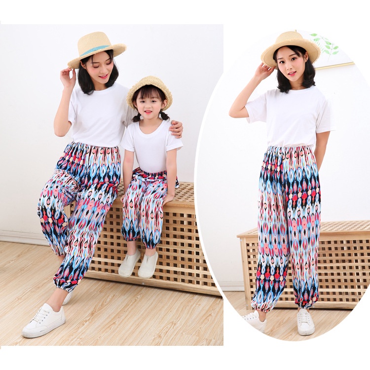 Quần Cotton Dài Chống Muỗi Thoáng Khí Cho Bé Mới