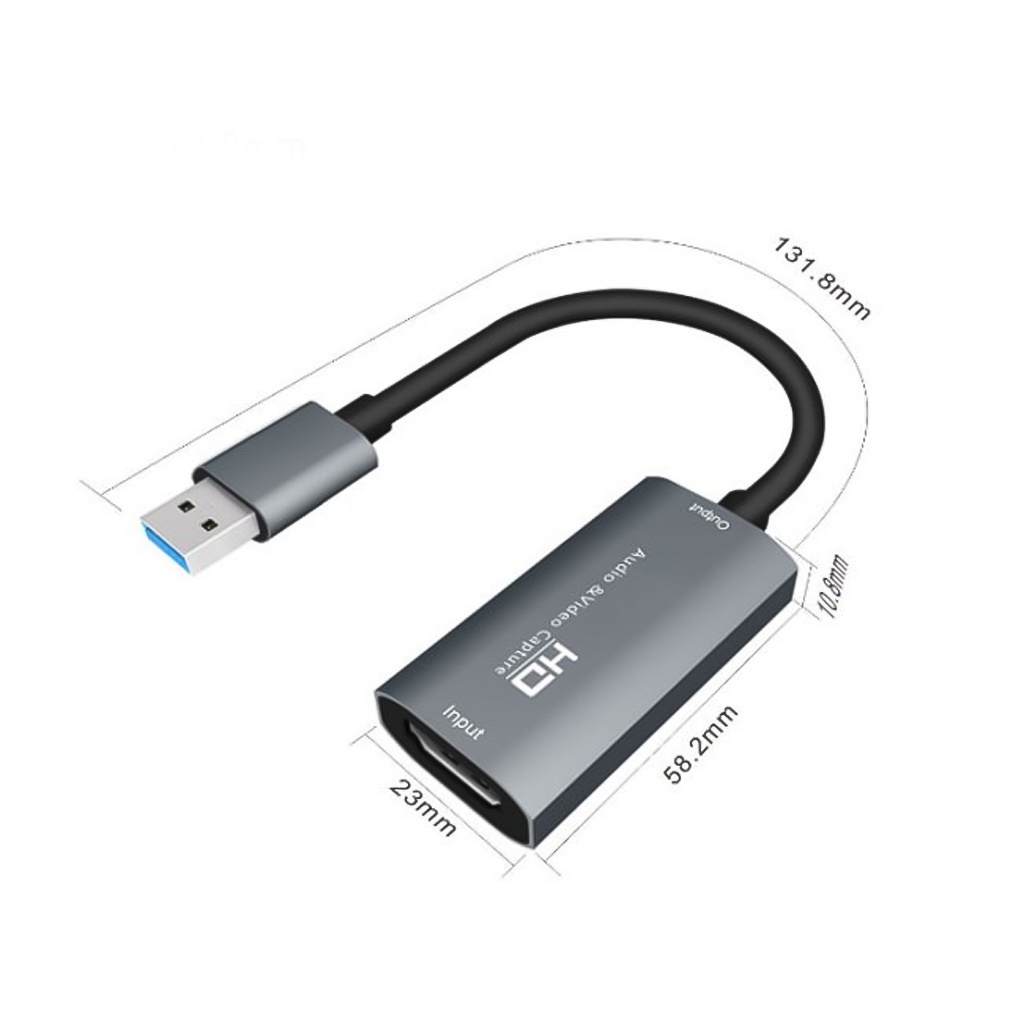 Capture HDMI , Thiết bị ghi hình USB 3.0 HDMI cho Macbook, laptop cho Macbook, laptop dùng livestream -dc4769