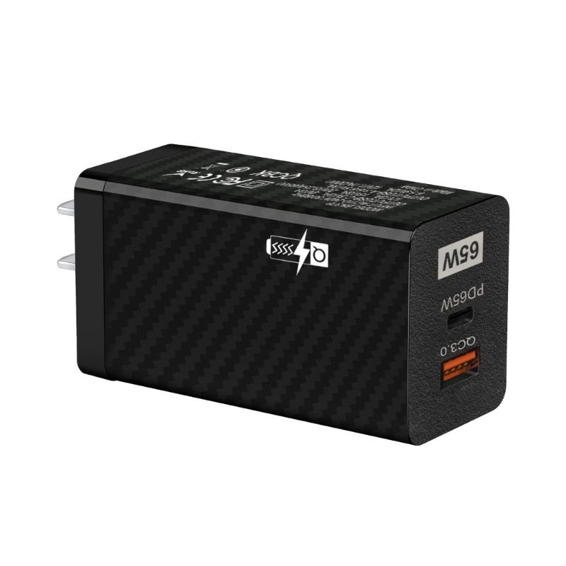 Củ Sạc Nhanh NAMA US / EU 65W Cho QC 3.0 PD USB C USB Type C