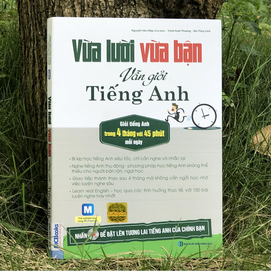 Sách - Vừa lười vừa bận vẫn giỏi tiếng Anh