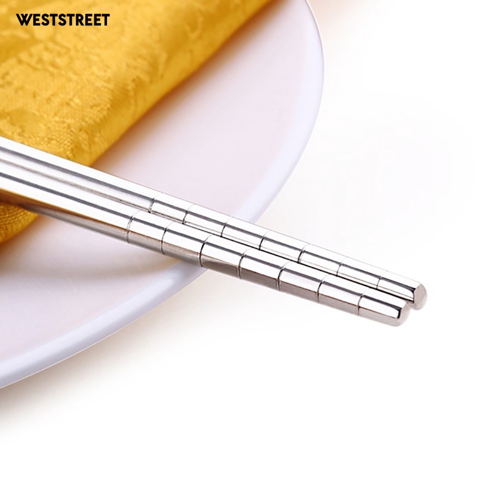 Đũa Dài Chống Trượt Bằng Thép Không Gỉ 14inch