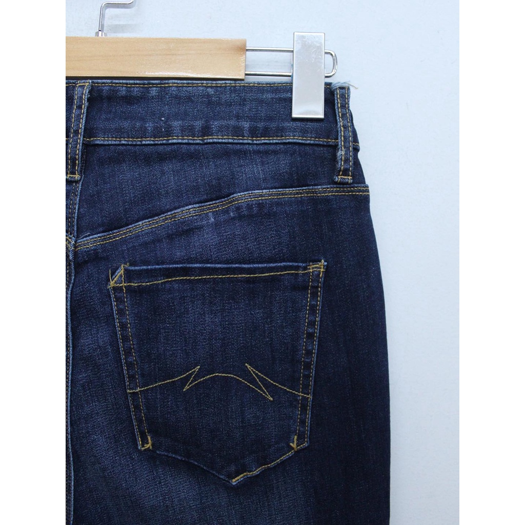 C0100 - Quần jean skinny Xuất phối đường chỉ túi sau