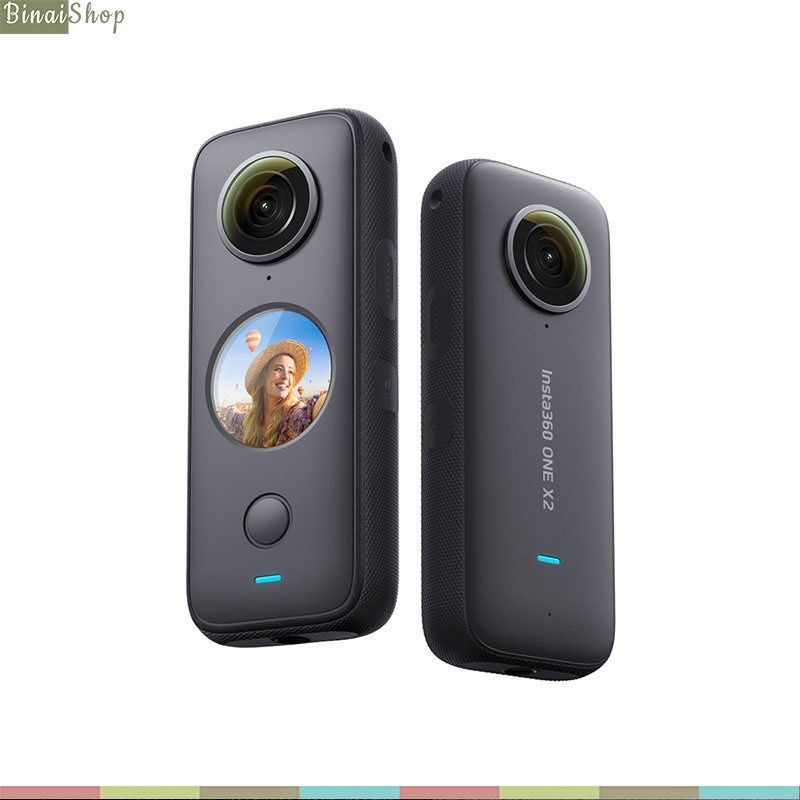Insta360 One X2 - Camera Hành Trình Quay 360, Độ Phân Giải 5.7K, Tích Hợp AI, Điều Khiển Giọng Nói