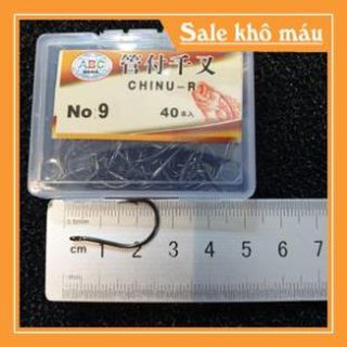  [Xả kho giá rẻ] Lưỡi Câu Cá Chinu Cao Cấp 100 chiếc_ Hàng Chất Lượng