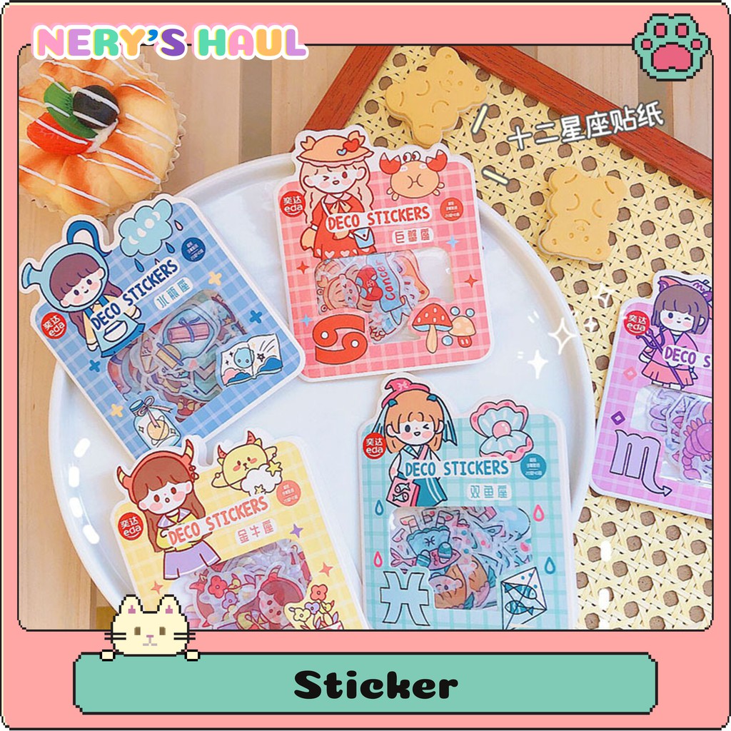 Set Deco Sticker cung hoàng đạo dễ thương 🔮