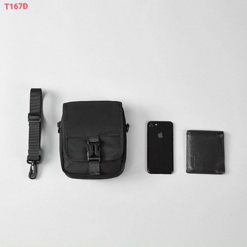 [ TẶNG KÈM MÓC KHÓA GẤU TRẮNG ] Túi đeo chéo bao tử nữ hình thú Cừu mini vải bố đi chơi cao cấp