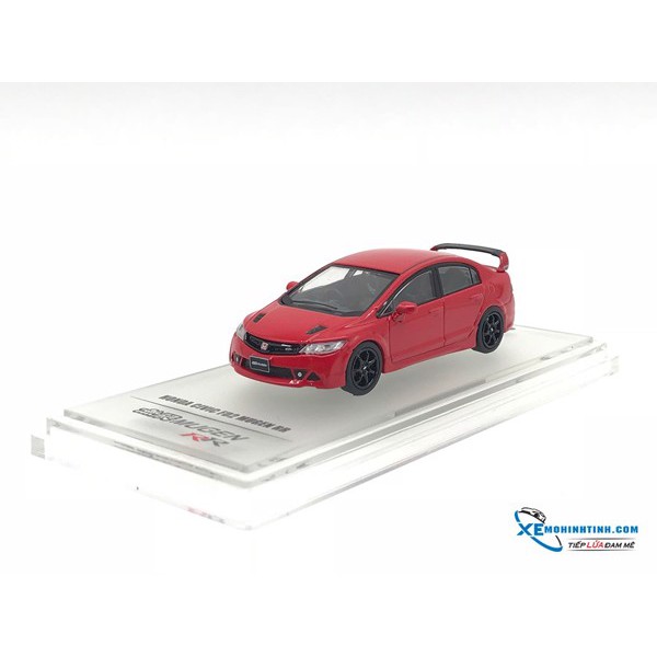 Xe Mô Hình Honda Civic FD2 Mugen RR 1:64 Inno Model ( Đỏ )