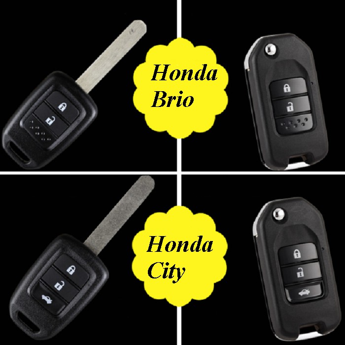 Vỏ độ gập chìa khóa Honda City, Brio