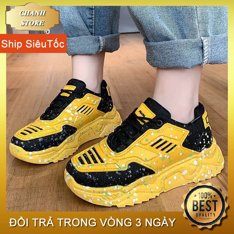 Giày Thể Thao Nữ 💖FREESHIP📛 Giày Nữ Đế Vảy Sơn Cực Đẹp, Giày Sneaker Hàng Quảng Châu Cao Cấp