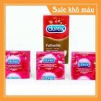 [Giá Tốt-Chính Hãng]Bao Cao Su Durex Fetherlite Siêu Mỏng - Hộp 12 Cái Love