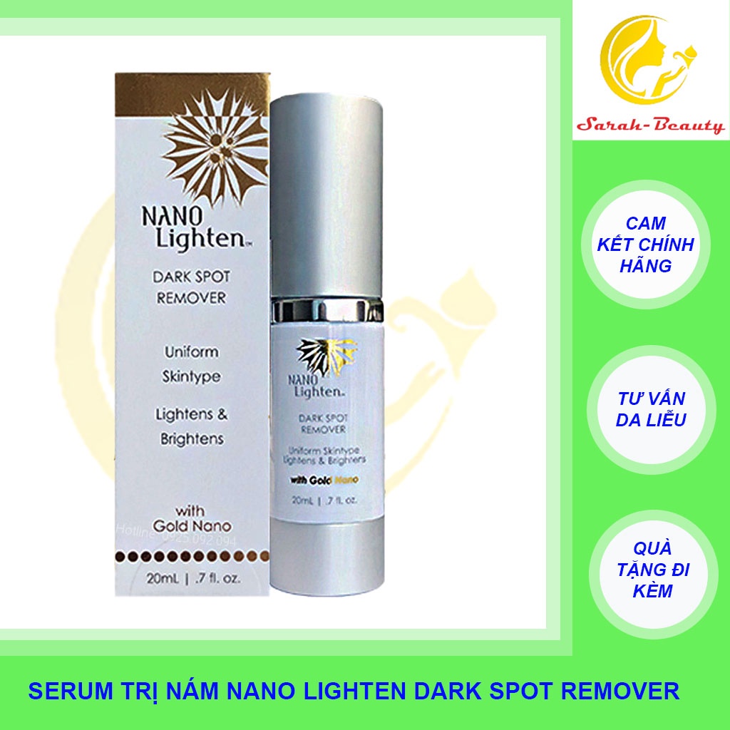 [CHÍNH HÃNG DATE XA]Serum giảm nám Nano Lighten Dark Spot Remover