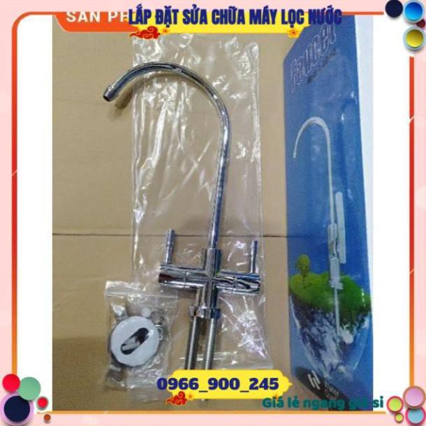 Vòi Gạt Đôi 2 Chân 👉 Vòi Lấy Nước 👉 Vòi Máy Lọc Nước RO, Nano