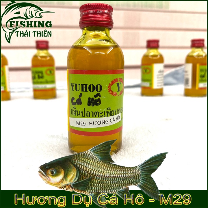 Tinh Mùi Câu Cá Hương Cá Hô Chuyên Dùng Câu, Dụ Siêu Nhạy Chai 60ml Xuất Xứ Thái Lan