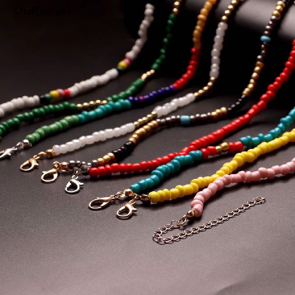 Vòng cổ choker Nhiều Màu Phong Cách Bohemian