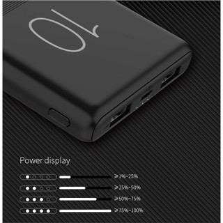 Pin sạc dự phòng Golf Candy G80 10000mAh